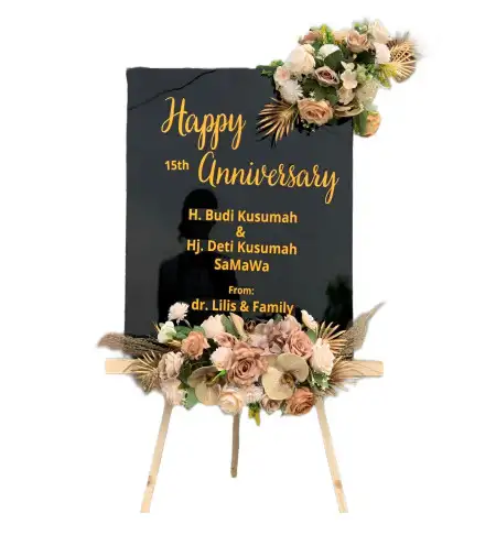 Papan Bunga Akrilik Kampeonaho